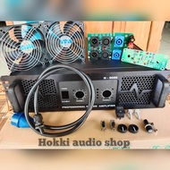 Bok power amplifier seri N9000 lengkap aksesoris ukuran 3U Box power amplifier N9000 lengkap dengan