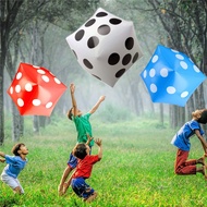 Children's Toy Dice Balloon 30cm Cube Aluminum Foil Casino Playing Card Theme Las Vegas Party Decoration