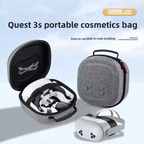 FOR Oculus Quest 2/FOR Meta Quest 3/FOR Pico 4 Hard EVA VR Carrying Case - Portable Travel Storage B