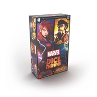 USAopoly Marvel Dice Throne | 2 Hero Box Featuring Black Widow, Doctor Strange | Standalone Competit