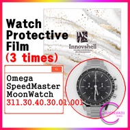 Protection Films for Omega SpeedMaster MoonWatch (3 times) 311.30.40.30.01.001 / Scratch &amp; Contamination Prevention Stickers Film / watch care