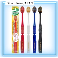 EBiSU Premium Care Toothbrush 3pcs Set – 50-Hole, 6-row Wide Head, Made in Japan