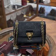 90%NEW USED LV VAVIN BB 黑色牛皮金扣 MONOGRAM #芯片款 M44550