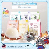 ALPHAPETS Pudding Fresh Goat Milk Fish Oil Jelly Pet Dog Pudding Dog treat Cat Food Hamster Snack Ca