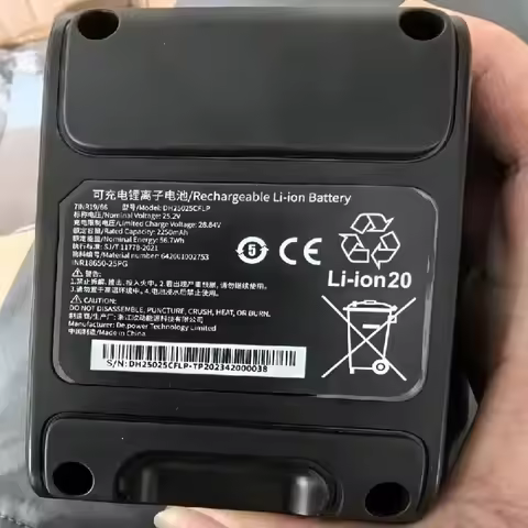 100%Original 2250mAh 25.2V for PHILIPS DH25025CFLP IBD014GA 9000 Series XW9382 XW9383 XW9385 Vacuum 