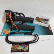 Gas Spontan Daytona 2 Tombol Starter Dan Engine On/Off + Handgrip Black Daytona +1 Kabel Panjang 110