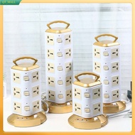 Extension Plug Heavy Duty Power Socket Extension Plug With Usb Vertical Tower Extension Portable Cab