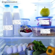 [Brightnessdin] 500pcs/roll Kitchen Sticker Refrigerator Freezer Food Storage Date Content Label Bq