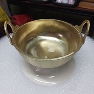Kuali periuk belanga tembaga Terengganu solid brass handmade Ramadan vibes.