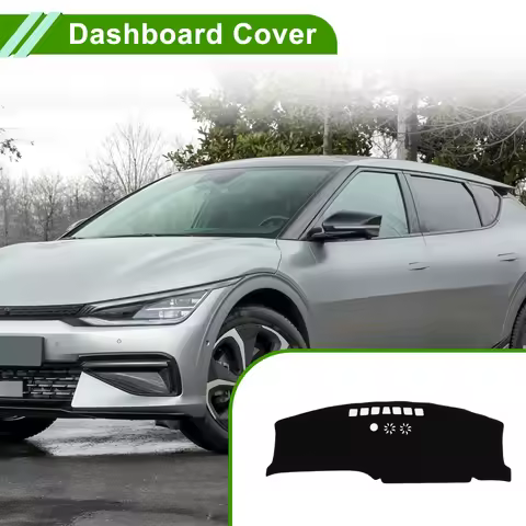 UXCELL Dashboard Cover for Kia EV3 GT Line 2024-2025 without Hud Polyester Black 1 Pc