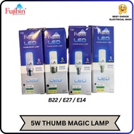 Fujibin Bulb LED Thumb Magic Lamp/Bulb 5W Mentol LED DAYLIGHT / WARMLIGHT / B22 / E27 / E14