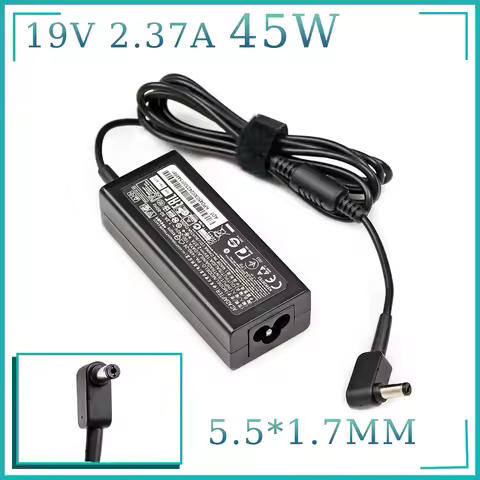 45W 19V 2.37A 5.5*1.7MM AC Laptop Adapter Charger For ACER Aspire E5-553 E5-573 E5-574 E5-575 E5-711