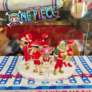 2005 海賊王 ONE PIECE 魯夫 喬巴 可口可樂 聖誕節 聯名 非賣品 玩具 公仔