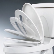 BIGONE TB7 Type 1 Toilet Lid Falls Smoothly Without Making Noise For 2-Piece Toilets