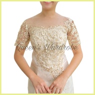 ☩ ∱ ➦ Knee Length Mother Dress/Principal Sponsor/Ninang Dress