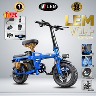 ★LEM★ E-Bike RECHARGEABLE Electric Bicycle 2 SEATER LEM V1│LEM 2│LEM Z│LEM MA│LEM E