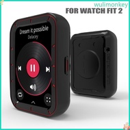 WU Compatible for Watch Fit 2 Smart-Watch Protective Case Lightweight Durable TPU Housing Protection