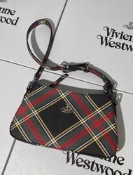 全新🌸 Vivienne Westwood 格紋腋下包 斜挎包 單肩包 禮物