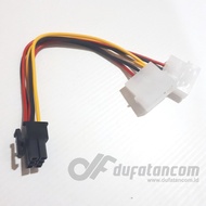 Kabel Power VGA 6Pin - 2 Molex to 6Pin VGA