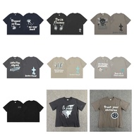 Broken Planet Foam Print Unisex Cotton Loose T-Shirt Short Sleeve
