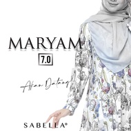 (SUPER COMBO PLUS SIZE) JUBAH MARYAM 7.0 SABELLA TANPA GOSOK