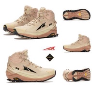 男裝size US8 and 12 Altra Olympus 5  Mid  Gore-Tex/GTX/GORETEX men's  hiking shoes COLOR:Sand
