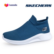 [NEW] Skechers สเก็ตเชอร์ส รองเท้าผู้ชาย Men Slip-Ins GOwalk 6 Easy On Walking Shoes - 216330-NAT Ai