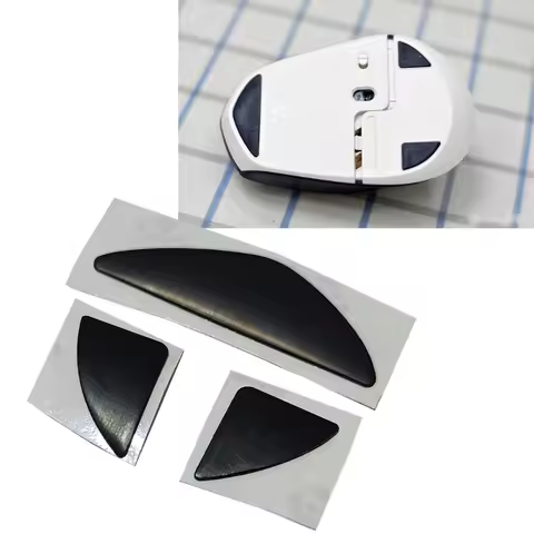 1 Sets Black Mouse Feet Mouse Skates Mouse Stickers Pad for Logitech M720 Mouse