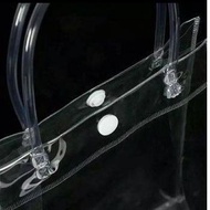 Button mica bag PVC mica bag mica bag 25*20*7 cm humpers bag 7Q3