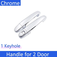 for Toyota Alphard MK3 AH30 Crown Vellfire Lexus LM 2015~2022 Chrome Door Handle Cover Accessories R