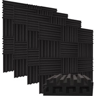 "Groove Acoustic Diffuser Panels Soundproof Wall/Ceiling Studio Home Noise Echo Reduction"