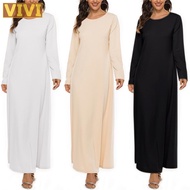 INNER JUBAH ABAYA/LONG INNER/KAFTAN/MUSLIMAH LONG INNER DRESS T120