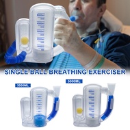 LF 【สหรัฐอเมริกา Stock 】3000/5000Ml ปริมาตร Exerciser ปอดหายใจ Exerciser Vital ความจุอุปกรณ์ Spirometer Rehabilitation Trainer
