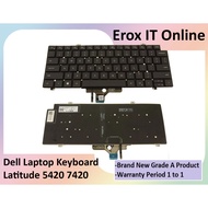 Dell Latitude 5420 7420 2 in 1 7520 0CW3R5  CM7JH CM7JH PK1330S1B00 NSJ-QXABC 01 Laptop Keyboard Bac
