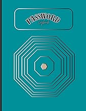 Password Organizer Book | Large Internet Login Keeper with A–Z Tabs | 8.5×11 Inches, 120 Pages | Ele