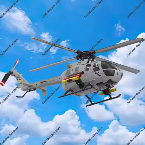 RC ERA R/C helicopter C186S Four channels Simulation of Brushless Model Helicopter BO-105 Optical fl