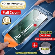 For Xiaomi 15T 14T Pro Tempered Glass Xiaomi 15T 14T Screen Protector Automatic Alignment Auto-Dust 