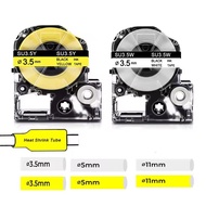 1PK Compatible Epson Heat Shrink Tube SU5S SU5Y SU3W SU3Y SU11S SU11Y 3.5/5/7/11mm Label for Epson L