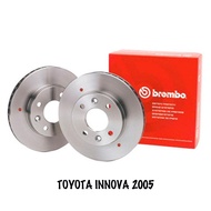 TOYOTA INNOVA 2005-GENUINE BREMBO FRONT BRAKE DISC ROTOR