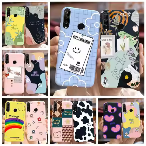 For Huawei P30 Lite Case Huwaei P30 Pro Stylish Art Painted Cover Soft Silicone Phone Case For Huawe
