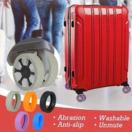 【Thickened version】8PCS Luggage Wheels Protector Silicone Wheels Caster Shoes Travel Luggage Suitcase Wheels Cover Wheels Cover for Luggage Suitcase Protective Cover Travel Noise Reduction Wheels