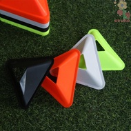 AVUKA 5PCS Soccer Ball Training Disc, Speed Training Marker Football Triangle Logo Plate, Triangle F