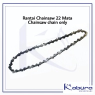 Rantai Chainsaw 22 Mata Chainsaw Chain Only hanya rantai chainsaw