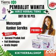 Tiens Women's Sanitary Napkins Prevent Cervical Cancer, Vaginal Discharge, Airiz 10 PcsDAY