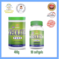 Zeolite Pure - Full Body Detox Cleanse 400g / 90 softgels