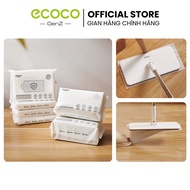ECOCO disposable antibacterial floor wipes, EZ multi-purpose electrostatic dust wipes