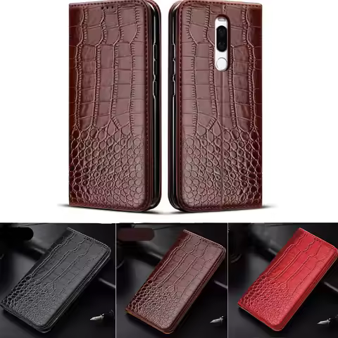 Leather Magnetic Flip Case For Meizu X8 15 MX5 MX6 M6T M2E M5C M3S M5S M6S Mini M3 M5 M6 Note 8 Wall