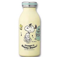 【現貨+預購】史努比/SNOOPY：不鏽鋼！牛奶瓶(350ML)_免運。