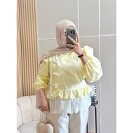 Nalyafa Blouse | Coquette Blouse Wanita