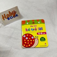 Book - Mother asks baby to answer - Questions and answers to train intelligence - 5-6 years old